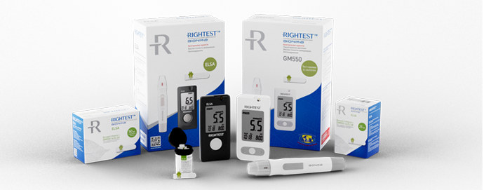 Продукція компанії Bionime ТМ «Rightest»